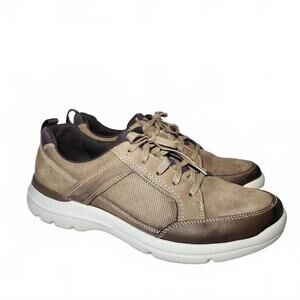 Rockport Men's Sneakers Size 10 Tan Leather Upper